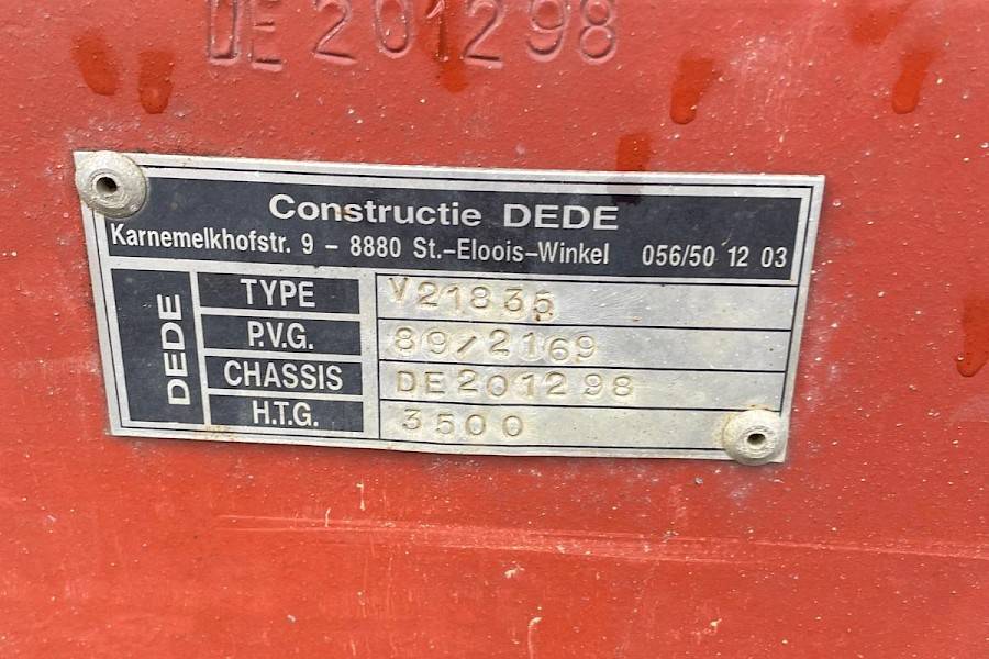 MIDDENAS AANHANGER SCHUIFZEIL - ID038
